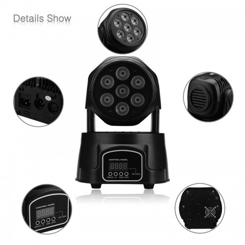 7 LED Full Color Wash Moving Head 7 LED Full Color Wash Moving Head